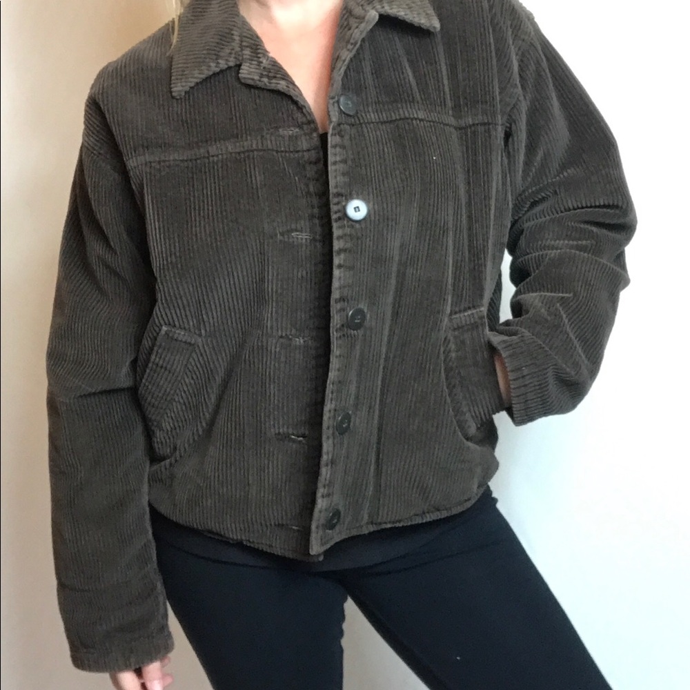St Johns Bay brown corduroy jacket